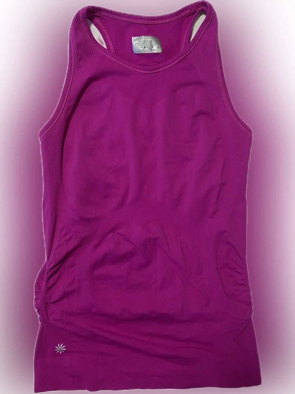 Athleta Fuchsia Racerback Performance Tank